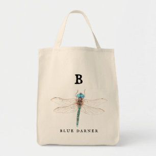 "B" Blue Darner Tygkasse