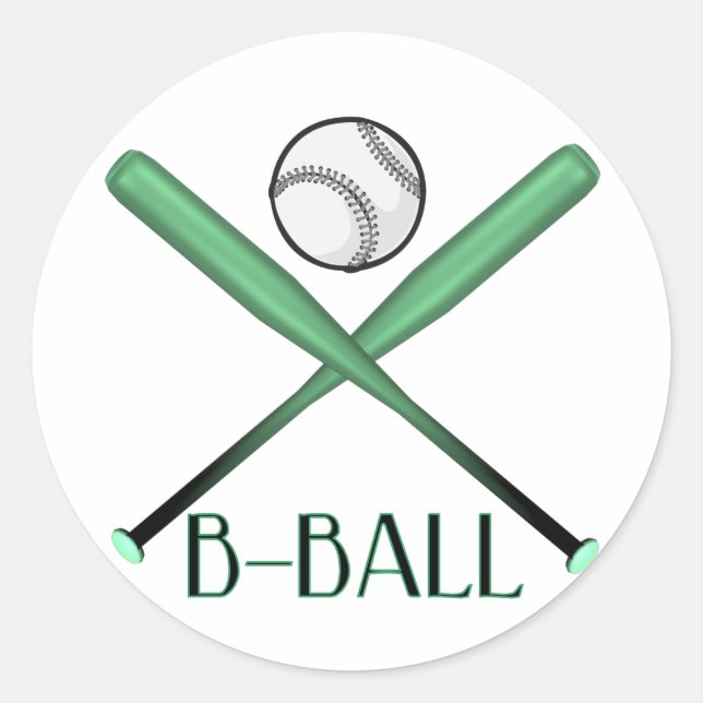 B-BOLL RUNT KLISTERMÄRKE (Framsida)