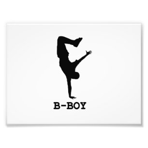B Boy Fototryck
