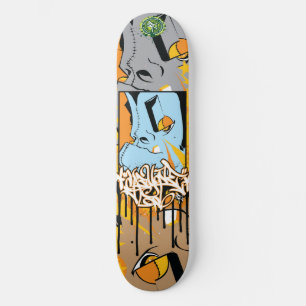 B-boy Frankenstein Gemini Skateboard2 Mini Skateboard Bräda 18,5 Cm