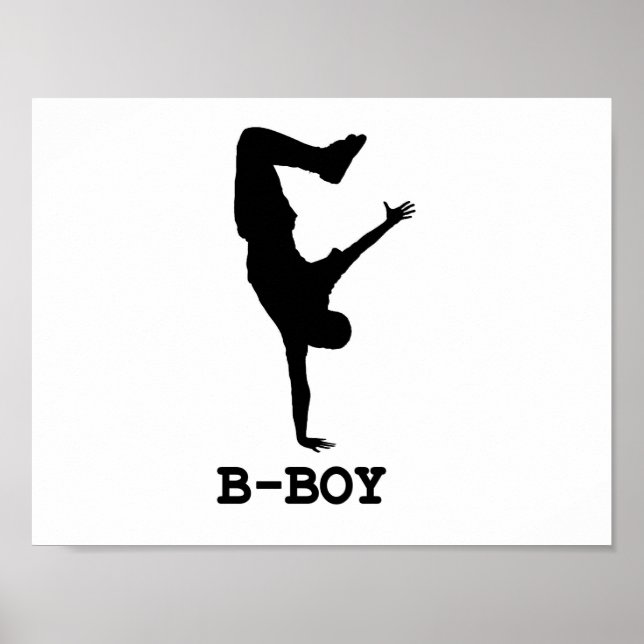 B Boy Poster (Framsidan)
