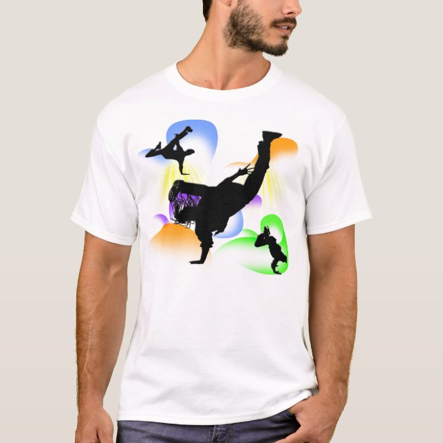 B-boying Tee Shirt (Framsida)