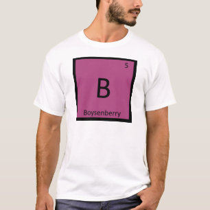 B - Boysenberfruktkemi Periodiska Bord Tröja