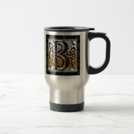 B ’Celtic Black Stone’ Monogram-Resemuggar Resemugg