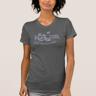B COOLA blått grått på mörk grått T Shirt