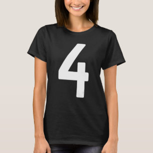 B Dag 4 Monogram Norwester - teckensnitt Inledande T Shirt