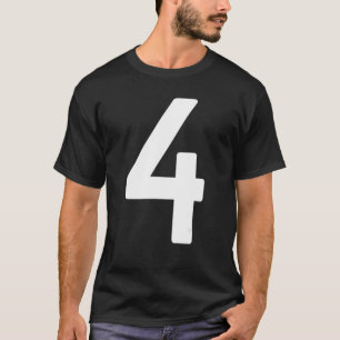 B Dag 4 Monogram Norwester - teckensnitt Inledande T Shirt