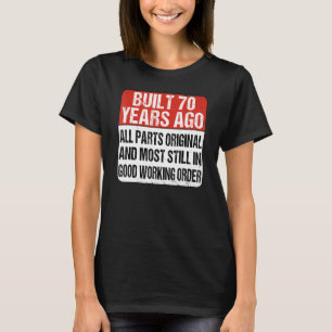 B Dag 70-årsjubileum 70-årsjubileum T Shirt