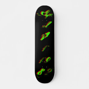 B-dagen" april 1982 - Skateboard - Anpassade Bräda 21,5 Cm