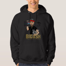 B Dash Logotyp Hoodie