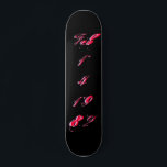 "B-Day" Feb 14 1982 - Skateboard - Anpassade<br><div class="desc">Skateboard "B-Day" är en coola och ett unikt kort som du kan anpassa med ditt eget födelsedatum! Zazzle-skateboard kom i 8 olika stilar på den nordamerikanska apel som finns på plats och är designade med kvalitetsnormer för professionell som klarar de svåraste skridandet! Skaffa frihandsband med ditt första köp av skateboard!...</div>