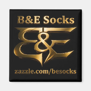 B&E Socks Djärvt och Utförligt Mönster 0048173 Magnet
