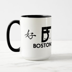 B.F. Raid-kaffe (Boston's Final Raid) mugg