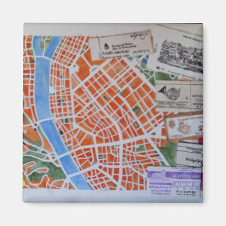 B för Budapest magnet