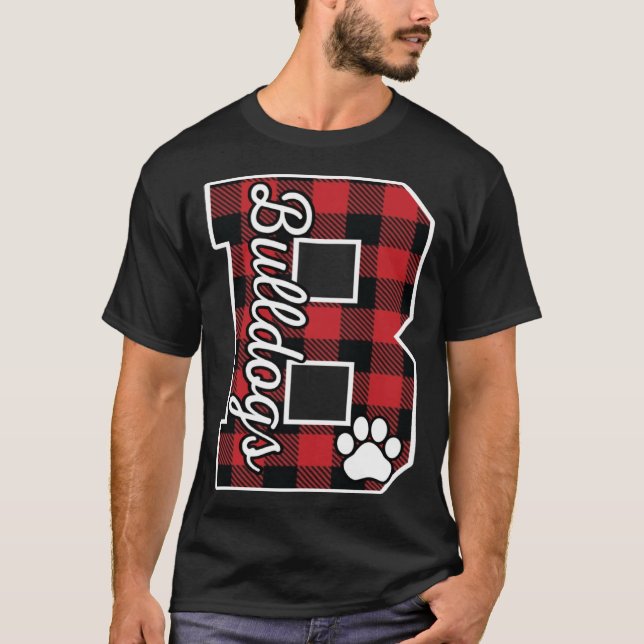 B for Bulldogs T Shirt (Framsida)