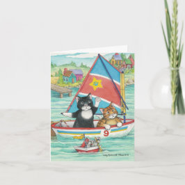 B- & för T #30 tackkort