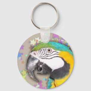 B&G-macawkeychain Nyckelring