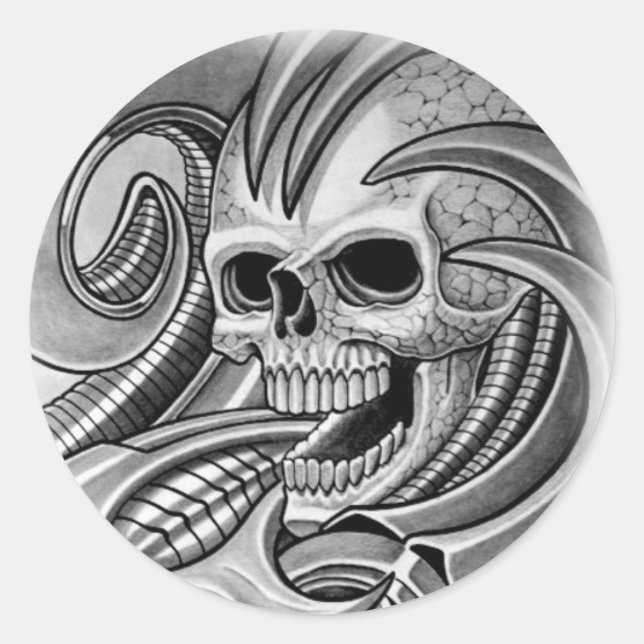 B & G RUNT KLISTERMÄRKE (Framsida)