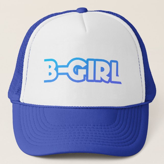 B-Girl Hat Truckerkeps (Framsida)