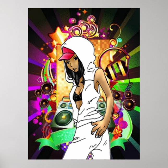 B-Girl Poster #2 (Framsidan)