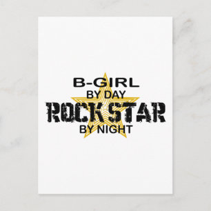 B-Girl Rockstjärna by Natt Vykort