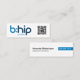 b:HIP Distributor Business Card Mini Visitkort