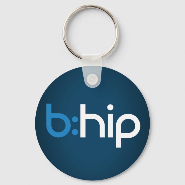 b:hip logo keychain nyckelring (Framsida)