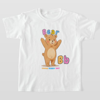 "B is for Bear" Alphabet Tee - Groda varje dag