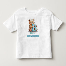 B is for Benjamin – Personalized Kids’ T-Shirt 