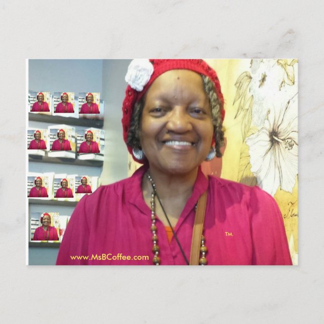 B Kaffe- vykort (Framsida)