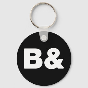 B& KEYCHAIN NYCKELRING