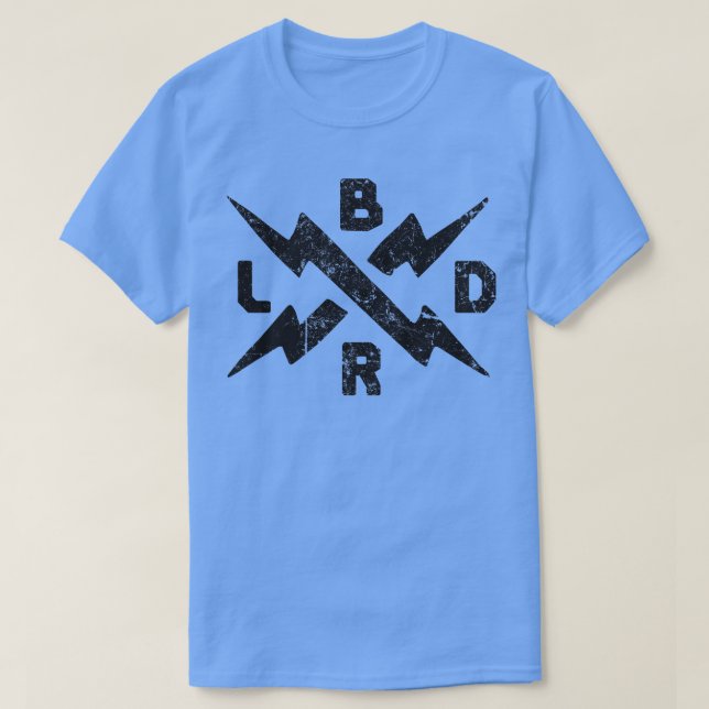 B L D R T SHIRT (Design framsida)