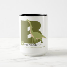 B like Brachiosaurus Mug Mugg