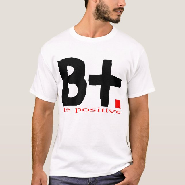 B+ Logotyp Tee (Framsida)