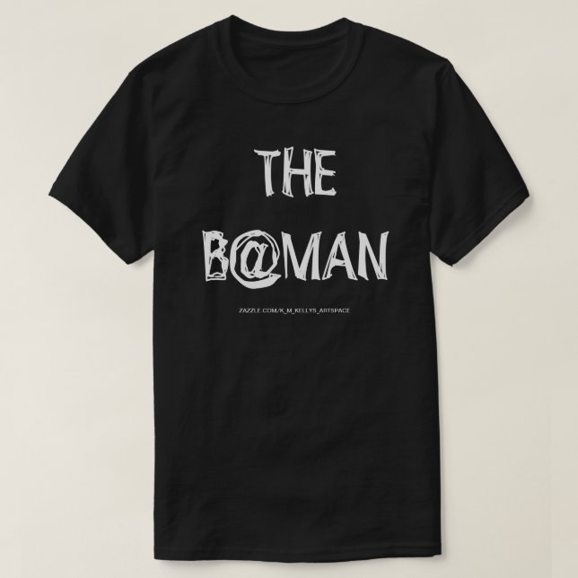 B@MAN T SHIRT (Design framsida)