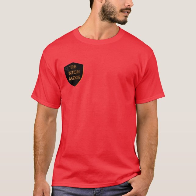 B-märket T Shirt (Framsida)