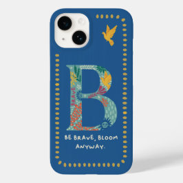B Monogram iphone case