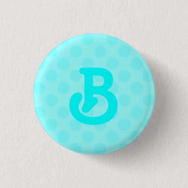 B Monogram-knapp Knapp (Framsida)