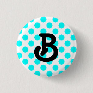 B Monogram-knapp Knapp