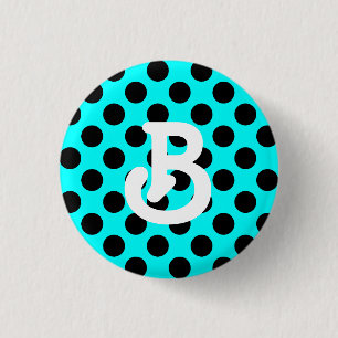 B Monogram-knapp Knapp