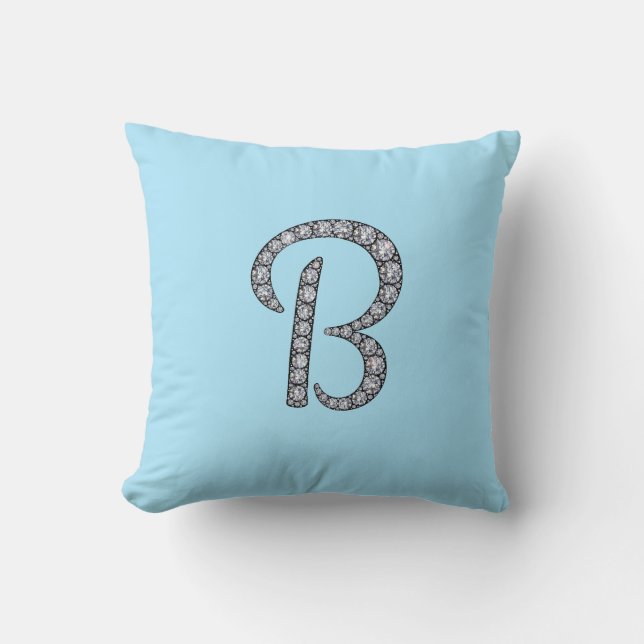 B monogramstövel kudde (Framsida)