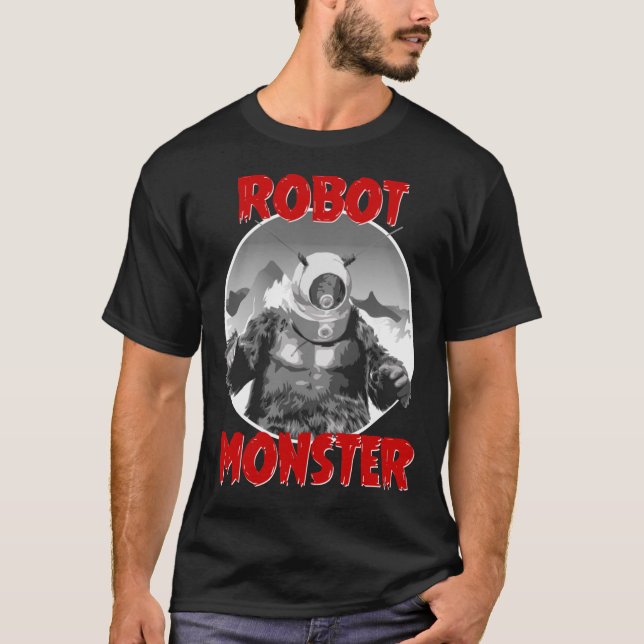 B-Movie Monsters  Robot Monster Classic T-Shirt (Framsida)