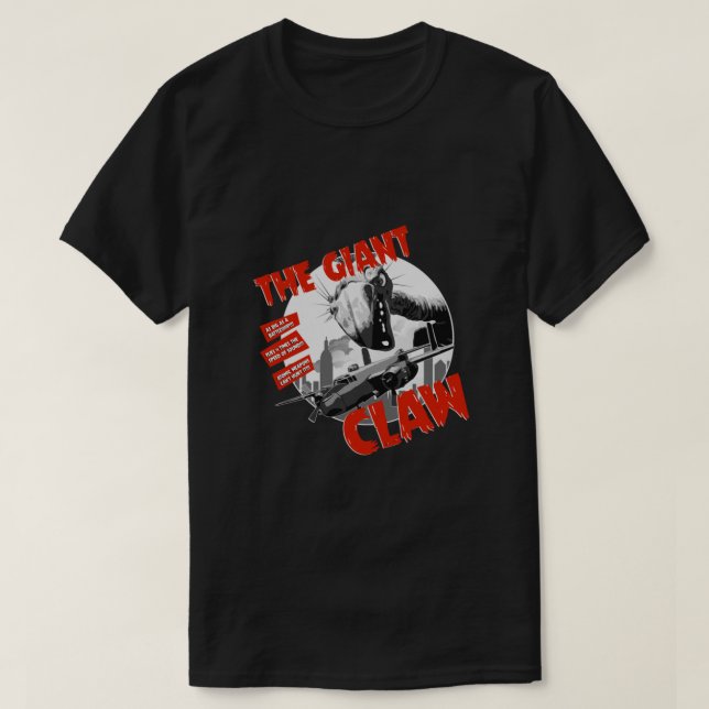 B-Movie Monsters - The Giant Claw Classic  T Shirt (Design framsida)