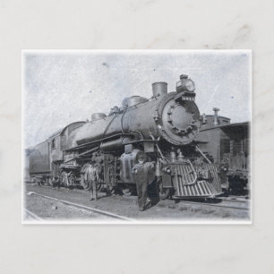 B & O-ånglok 4013 Vykort