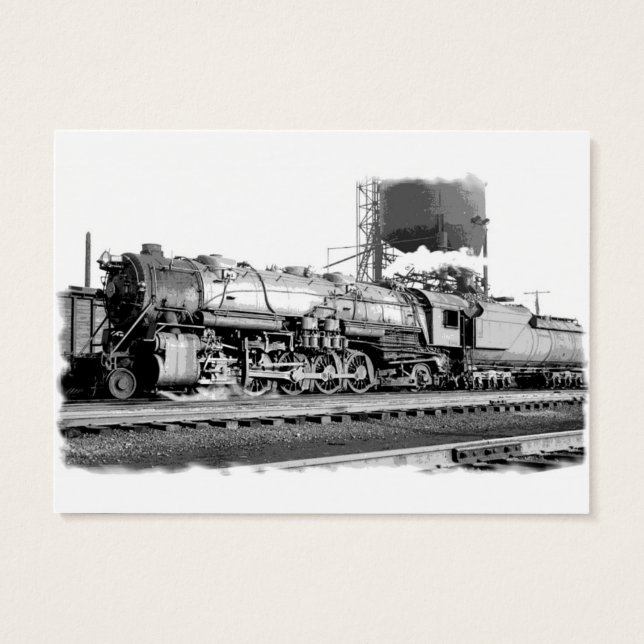 B&O Järnvägskonst Visitkort (Baksidan)