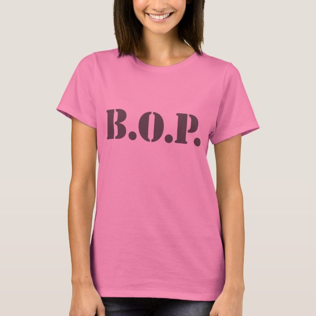 B.O.P tänder Tee Shirt (Framsida)