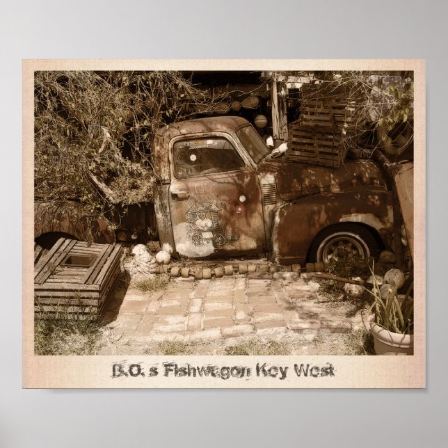 B.O.'s Fish Wagon Poster (Framsidan)