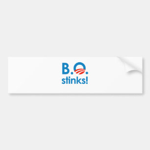 B.O. Stankar/Anti-Obama Bildekal