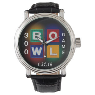 B O W L 300-Perfektens spel Armbandsur