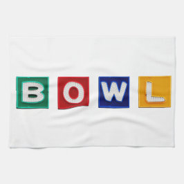 B O W L BREV KÖKSHANDDUK